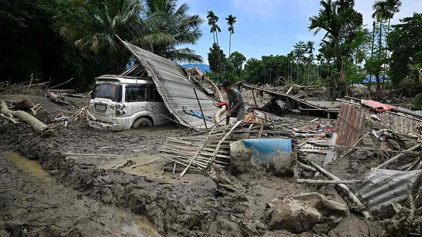 assam brahmaputra - flood 4